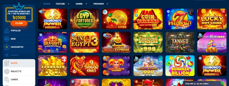 Mostbet Platform Interface